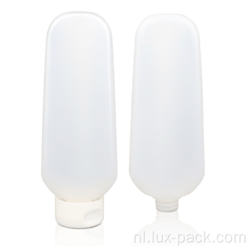250 ml wit heldere barnsteen huisdier plastic spuitfles